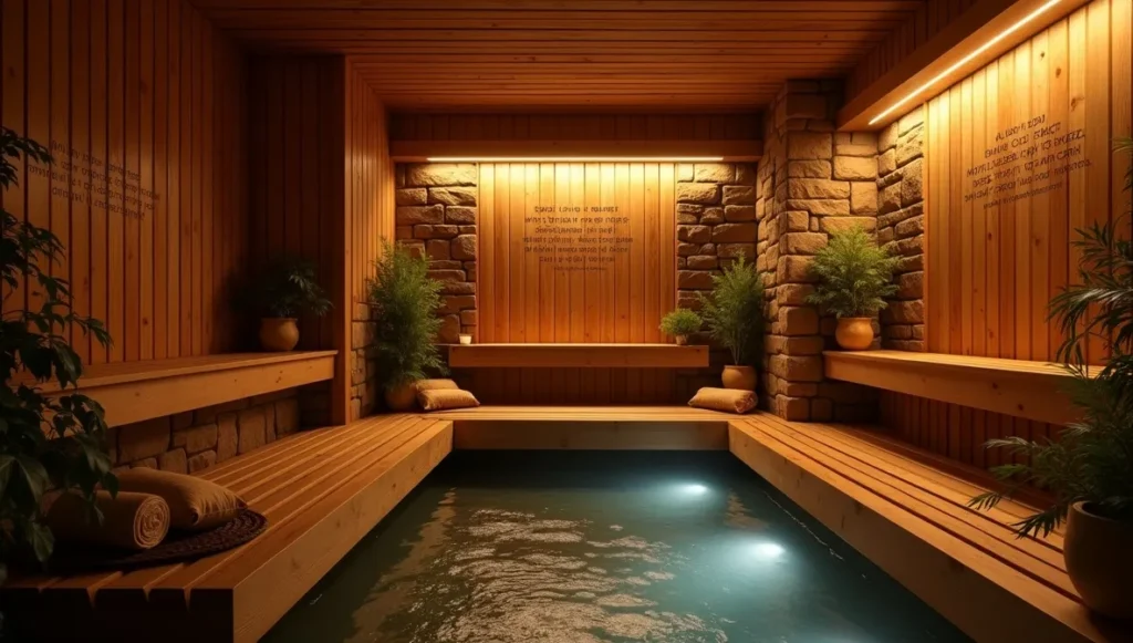 Couple Sauna Captions for Steamy Moments Together