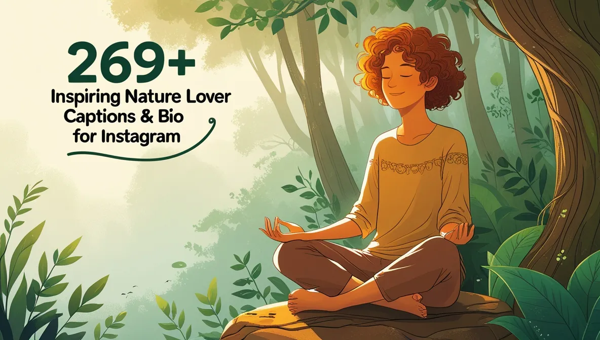 269+ Inspiring Nature Lover Captions & Bio for Instagram