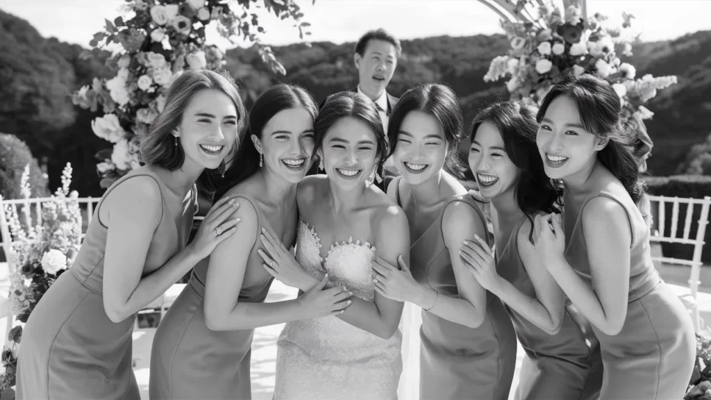 Aesthetic Captions for Sister’s Wedding Day
