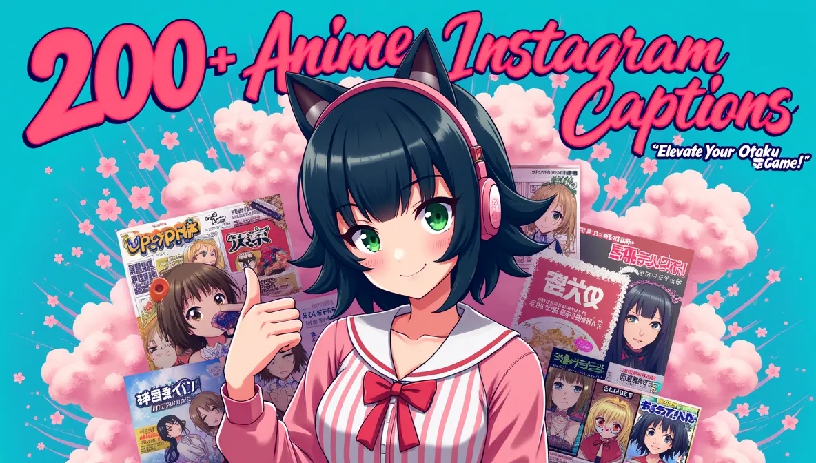 Anime Instagram Captions