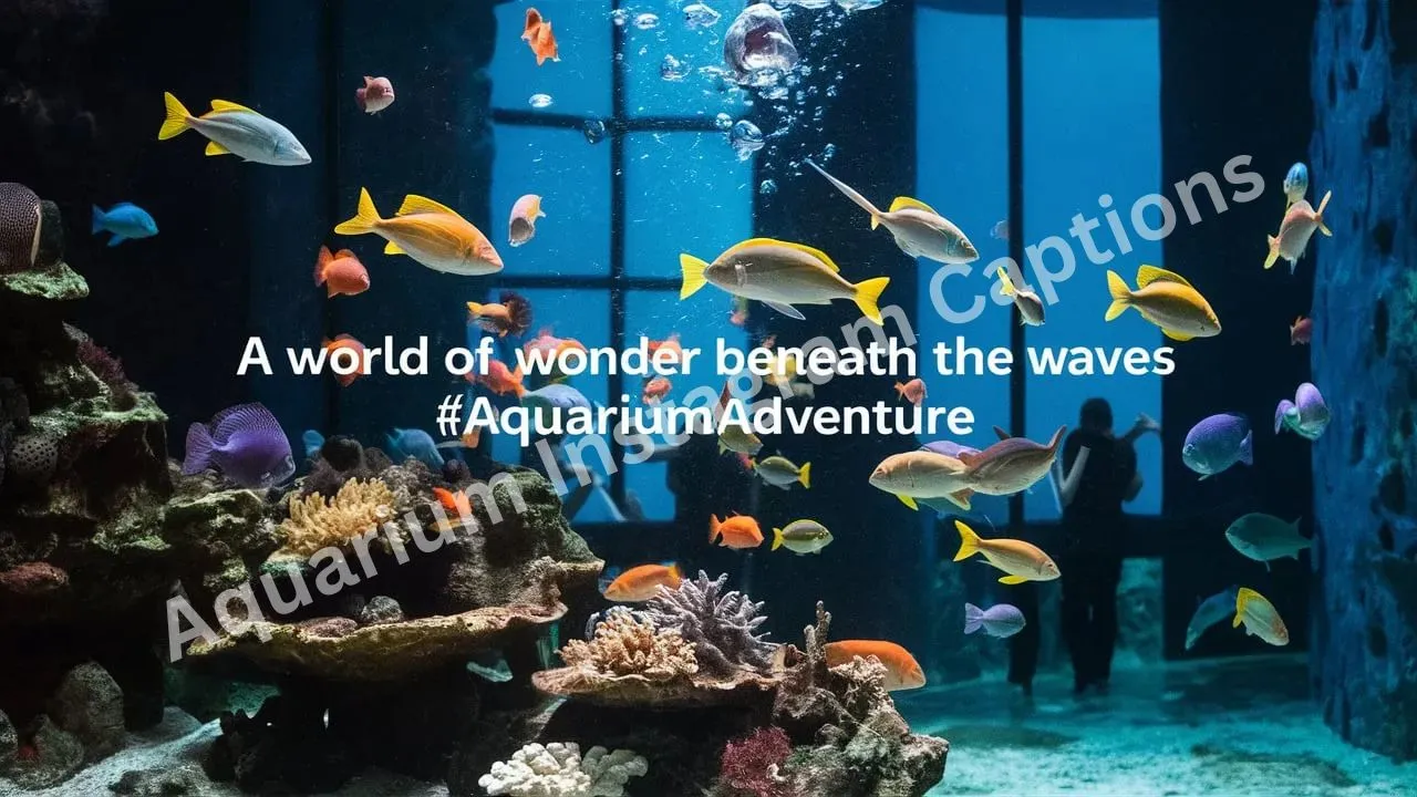 Aquarium Instagram Captions
