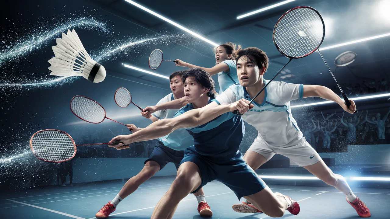 Badminton Captions