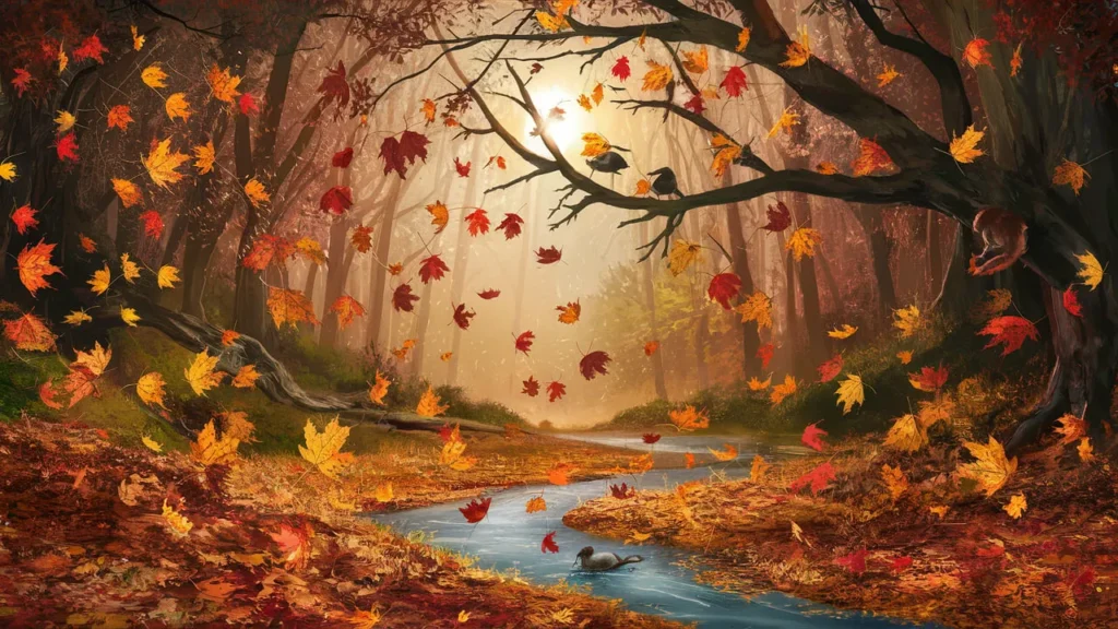 Captions For Leaf Art & Crafts