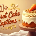 Carrot Cake Captions