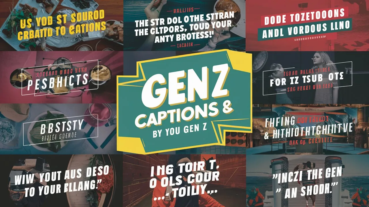 Gen Z Captions