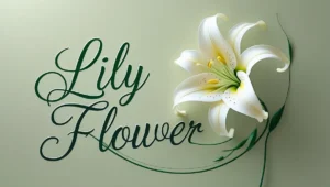Lily Flower Captions