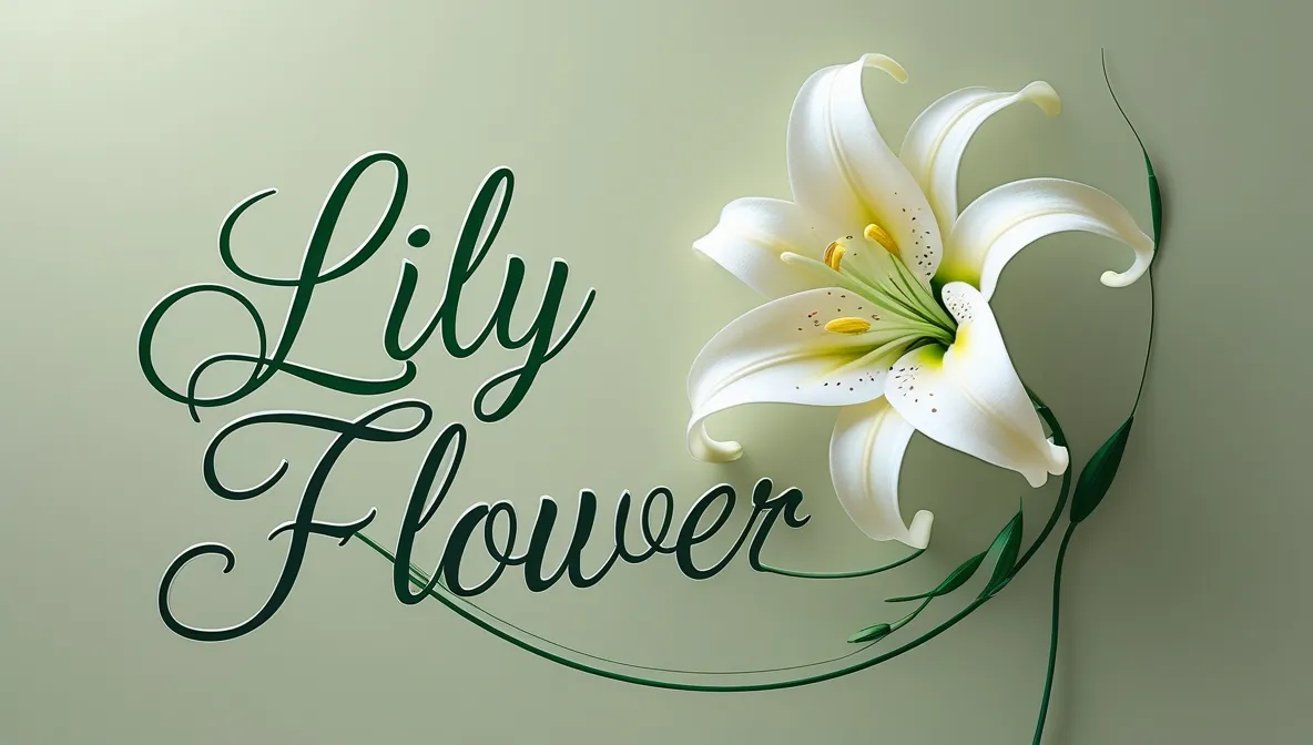 Lily Flower Captions