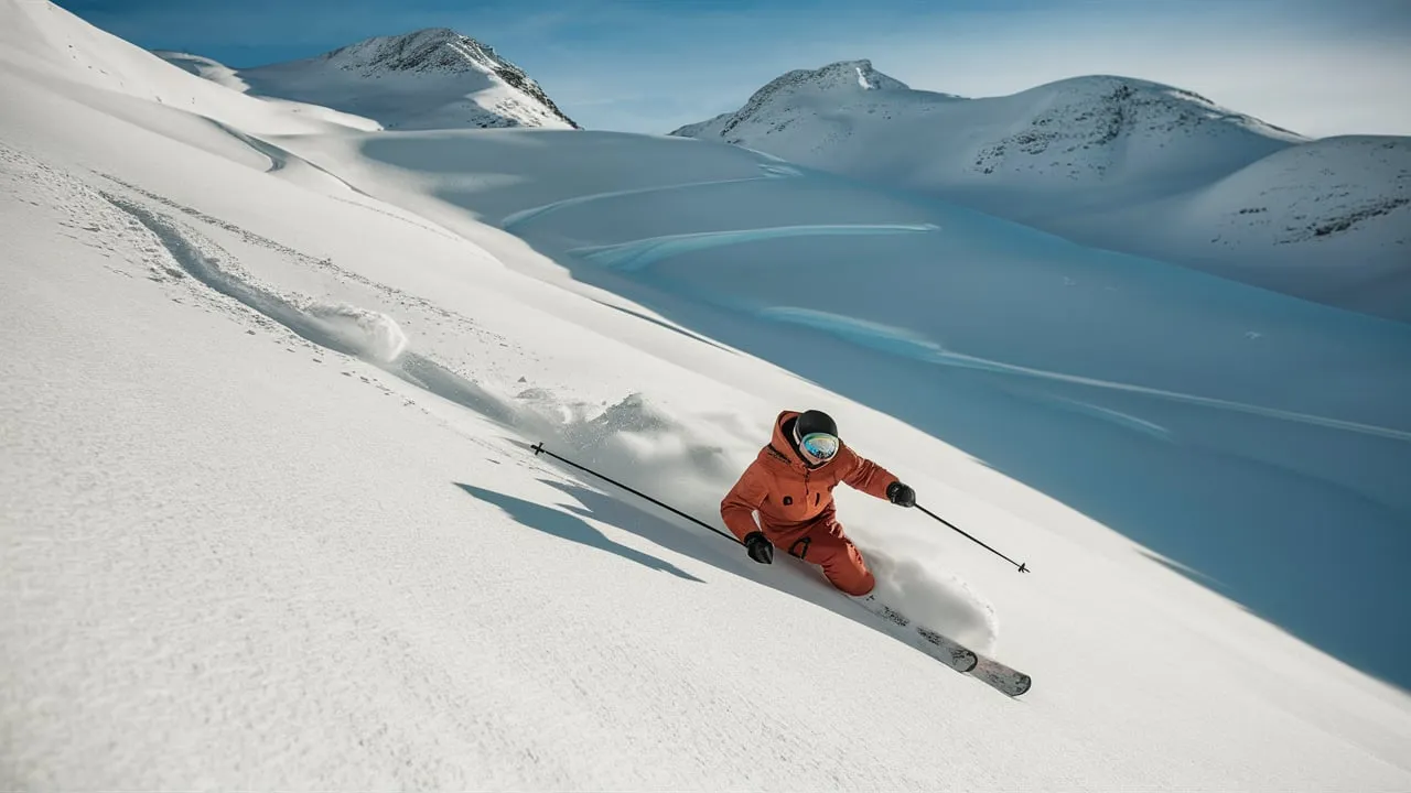 Skiing Captions