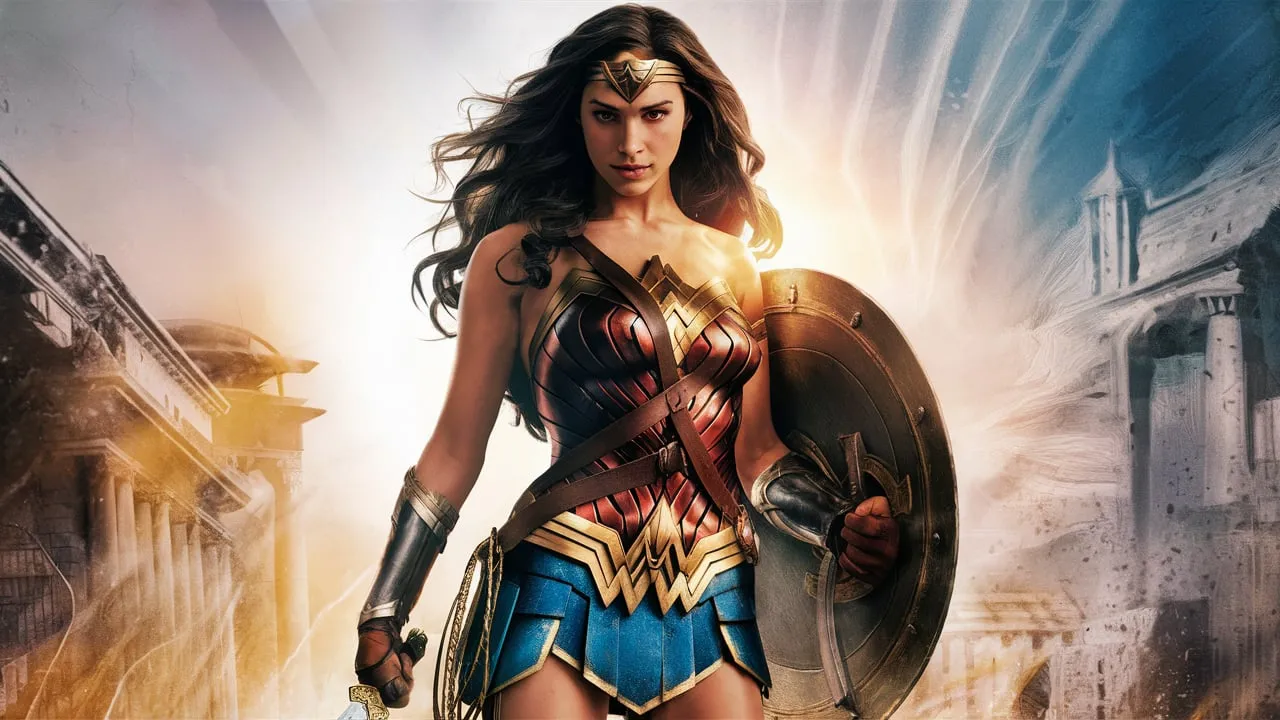 Wonder Woman Captions