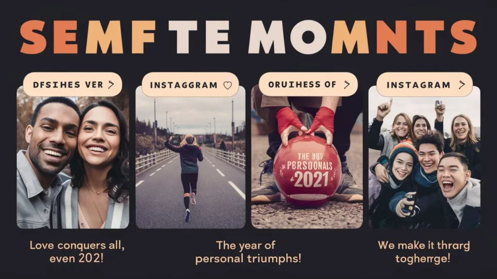 Year Recap Captions for Students and School Life