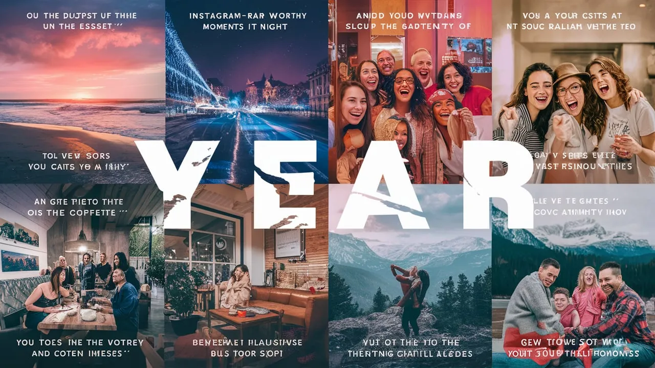 Year Recap Captions
