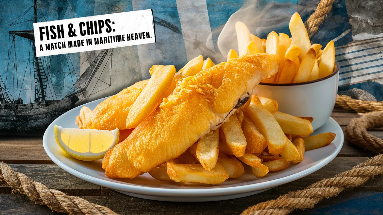 Fish And Chips Captions