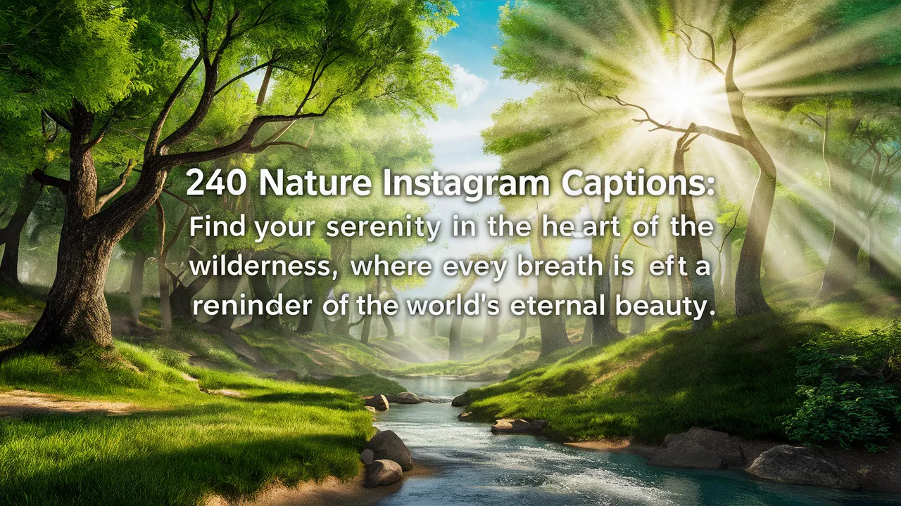 Nature Captions