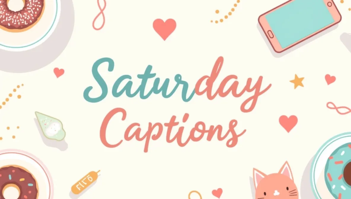 Saturday Captions