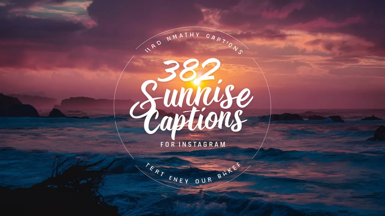 Sunrise Captions