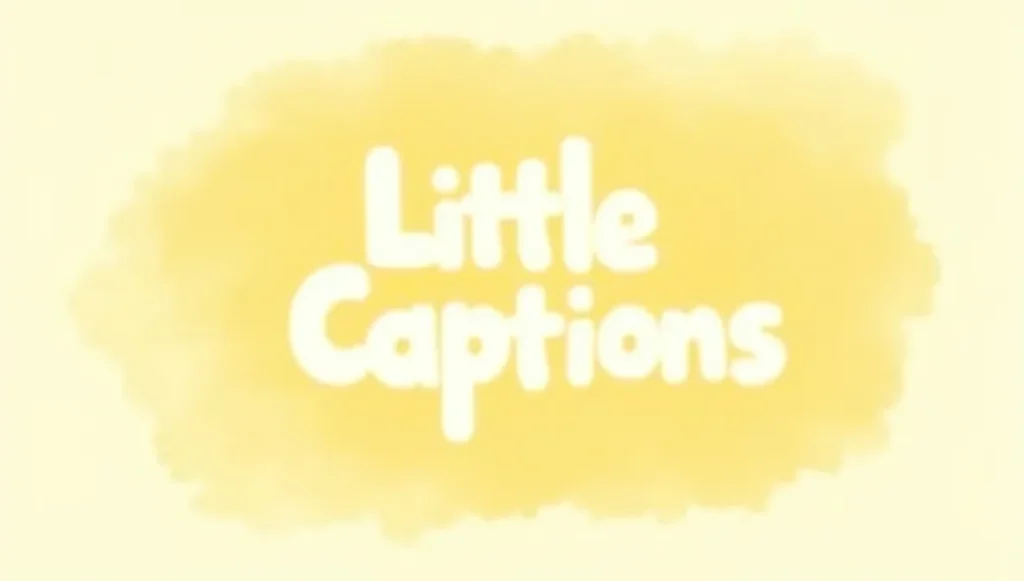 Short and Sweet Big Little Captions