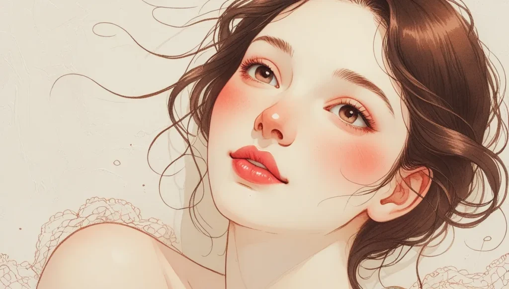 Innocent Blush Captions With Sweet Charm
