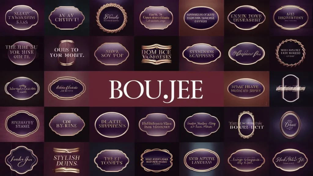 Boujee Captions with Attitude