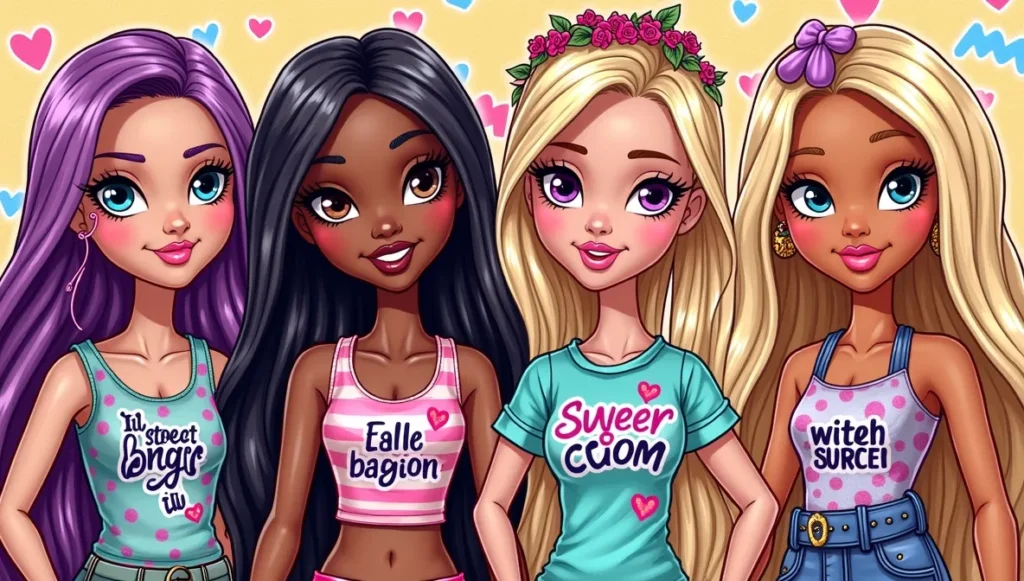 Bratz Doll Captions for Confidence and Glow-Ups