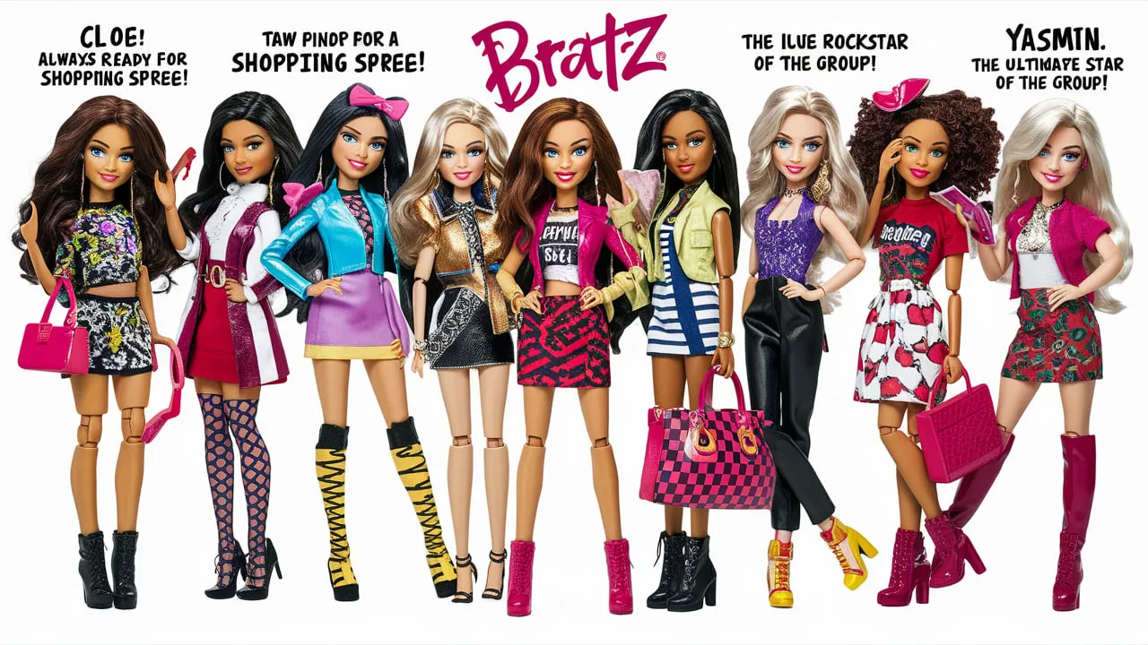 Bratz Doll Captions