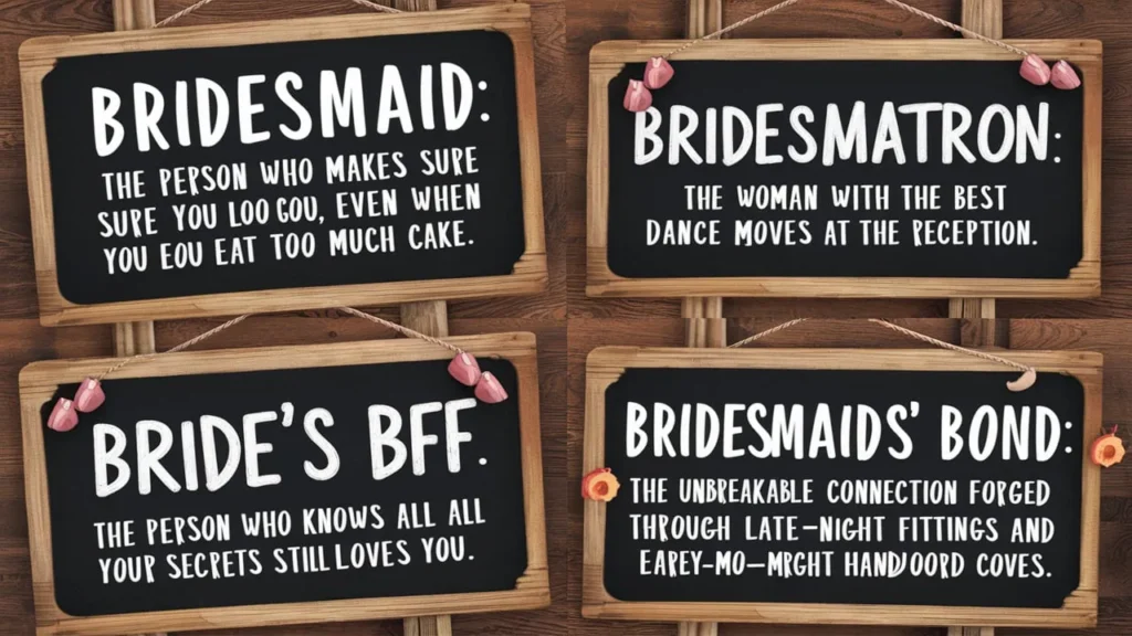 Bridesmaid Captions for the Bride’s Ride-or-Die