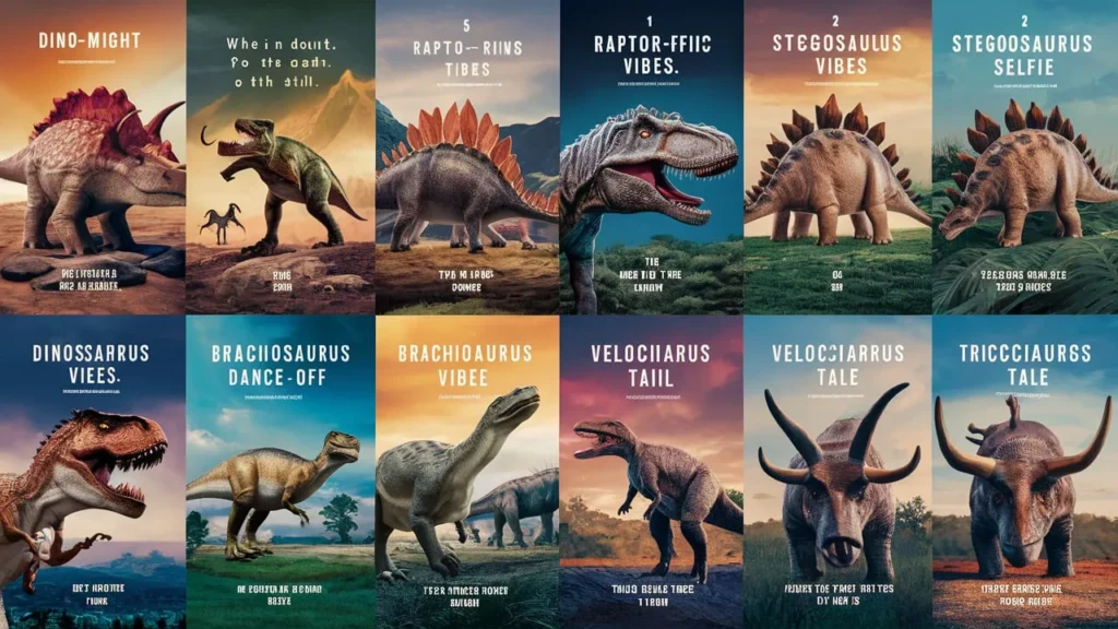 Brontosaurus Captions for Gentle Giants