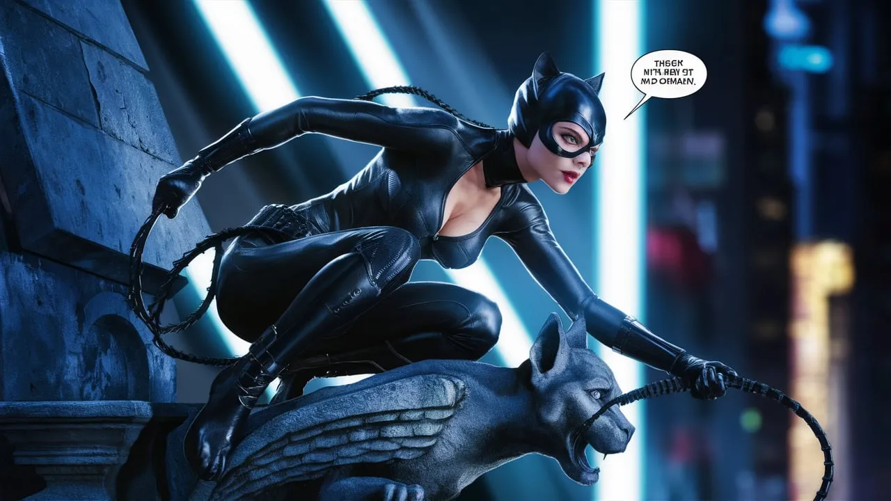 Catwoman Captions