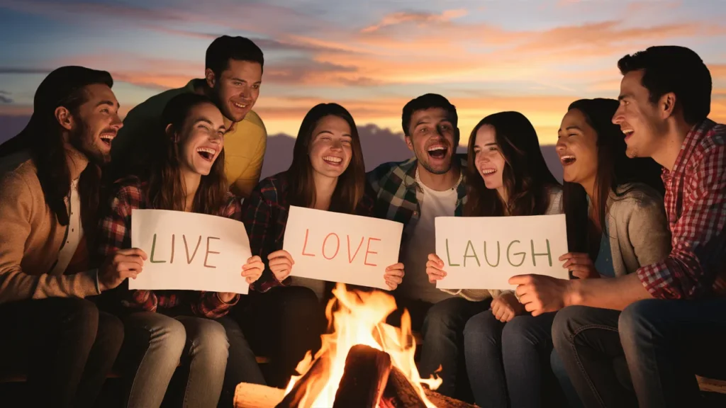 Classy Live Love Laugh Captions