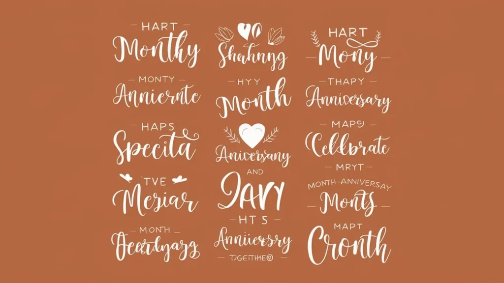 Cute Monthsary Captions