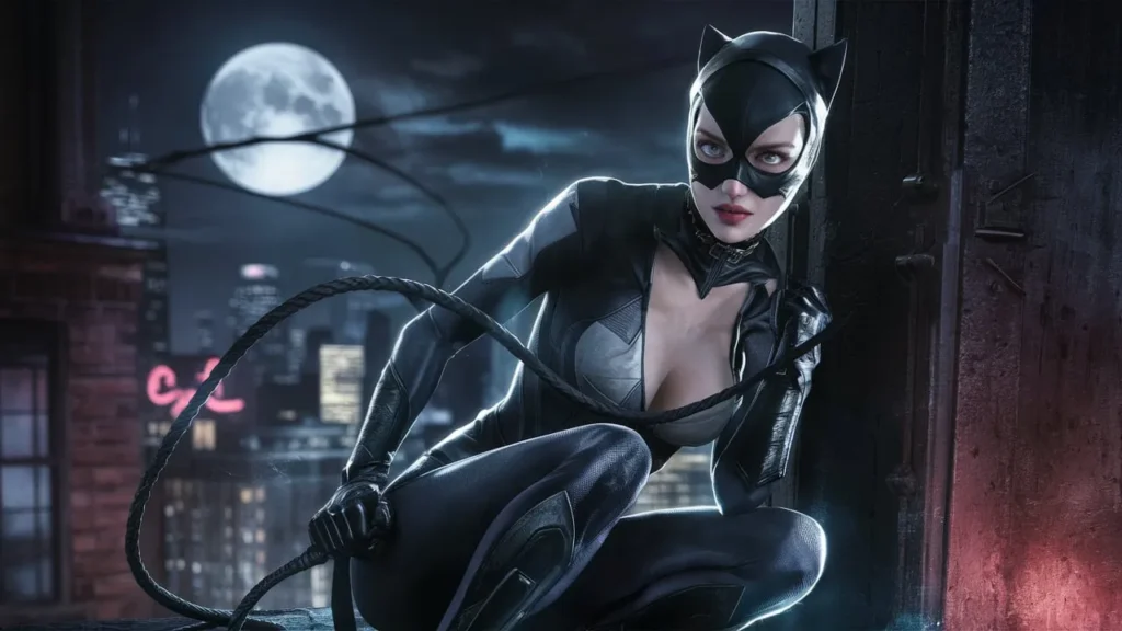 Flirty Catwoman Captions