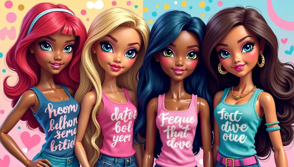 Funny Bratz Doll Captions for Playful Vibes