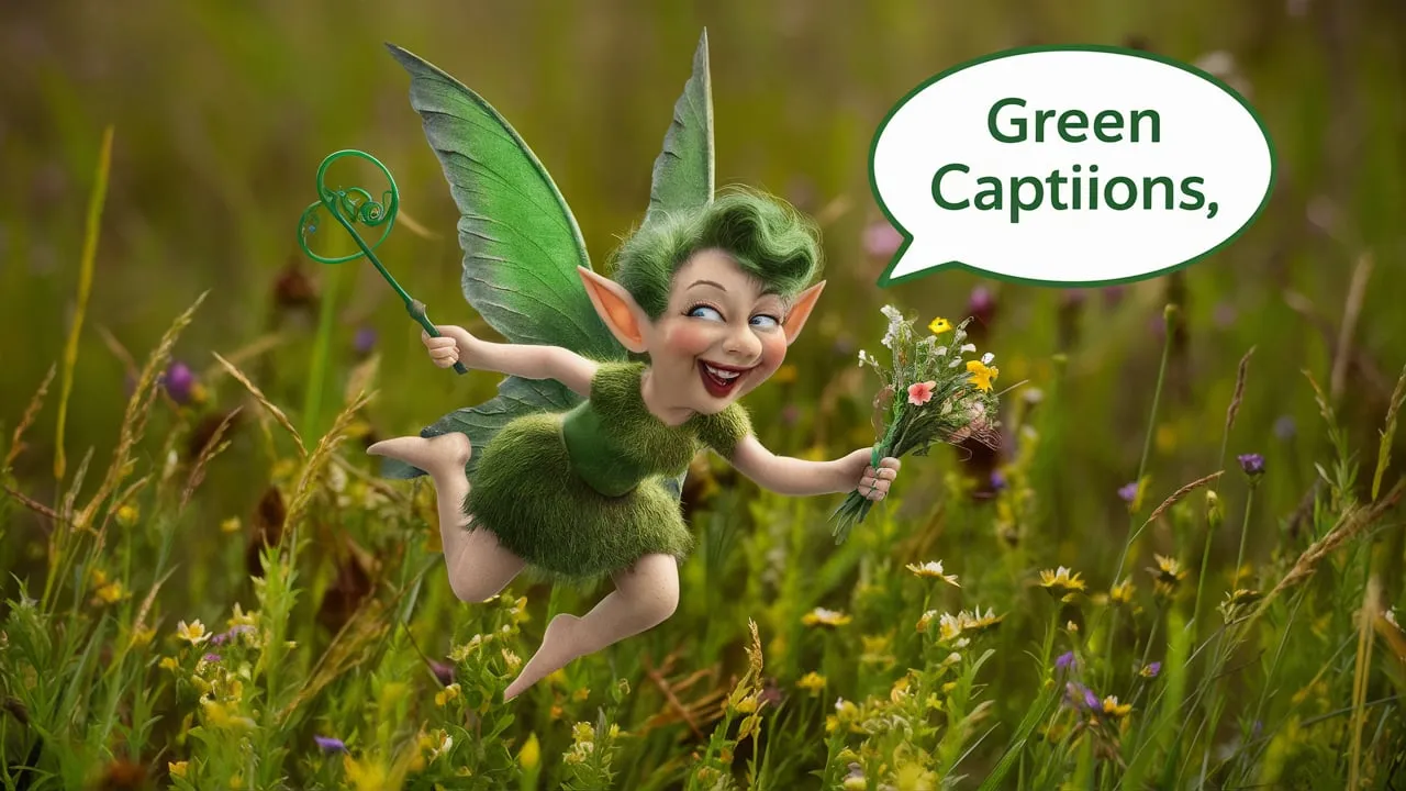 Green Captions