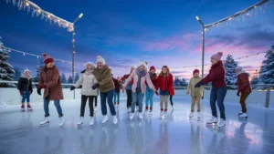 Ice Skating Captions