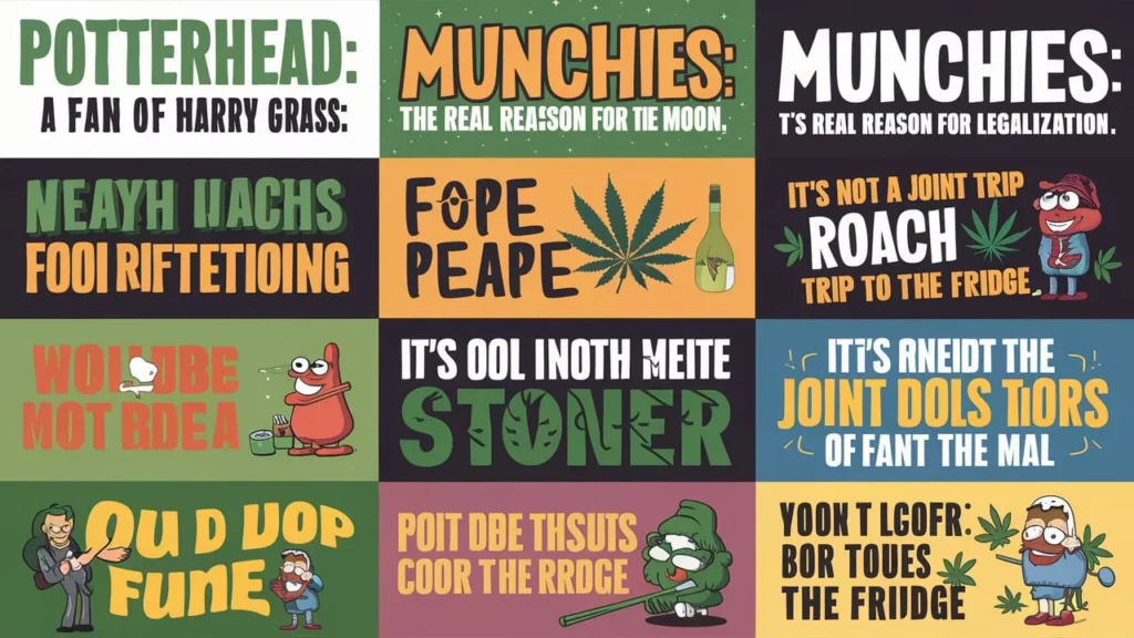 Munchie Stoner Captions