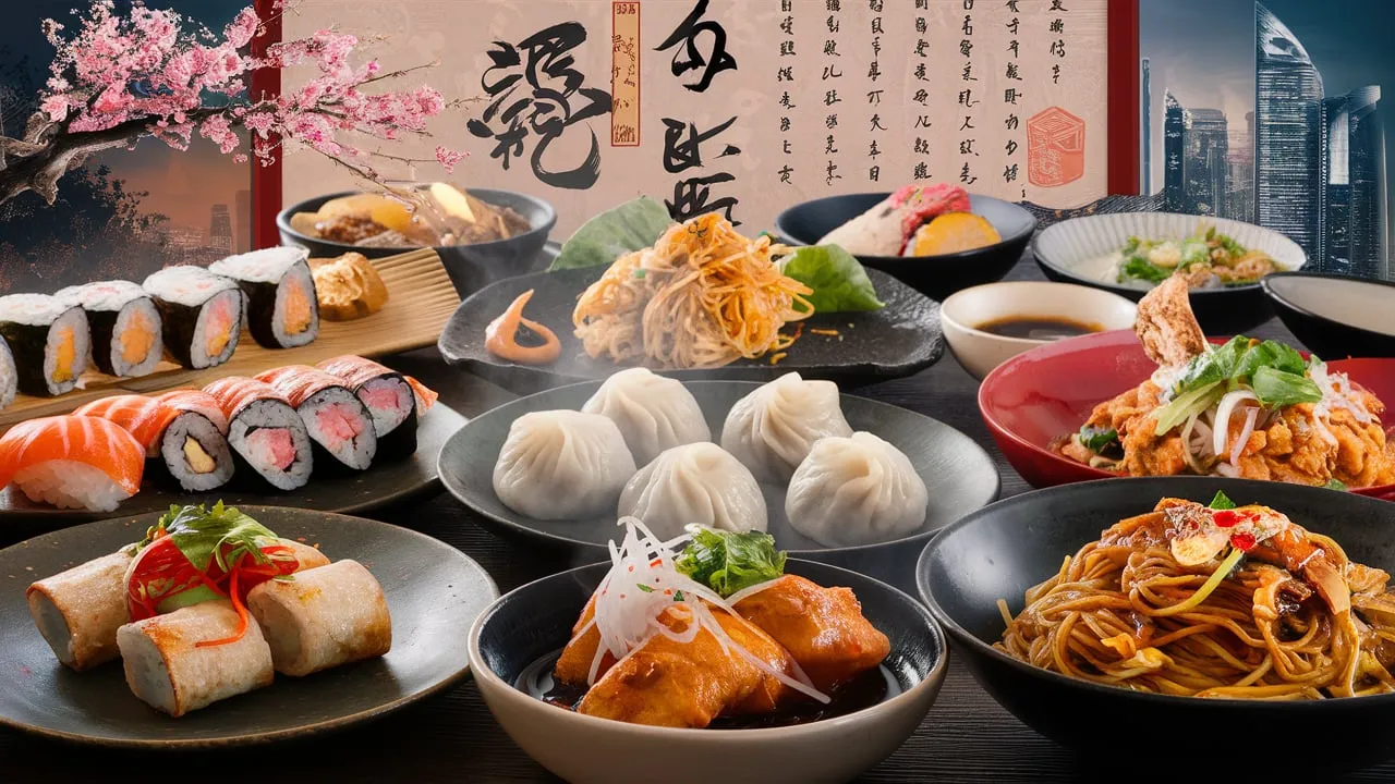Perfect Asian Food Captions