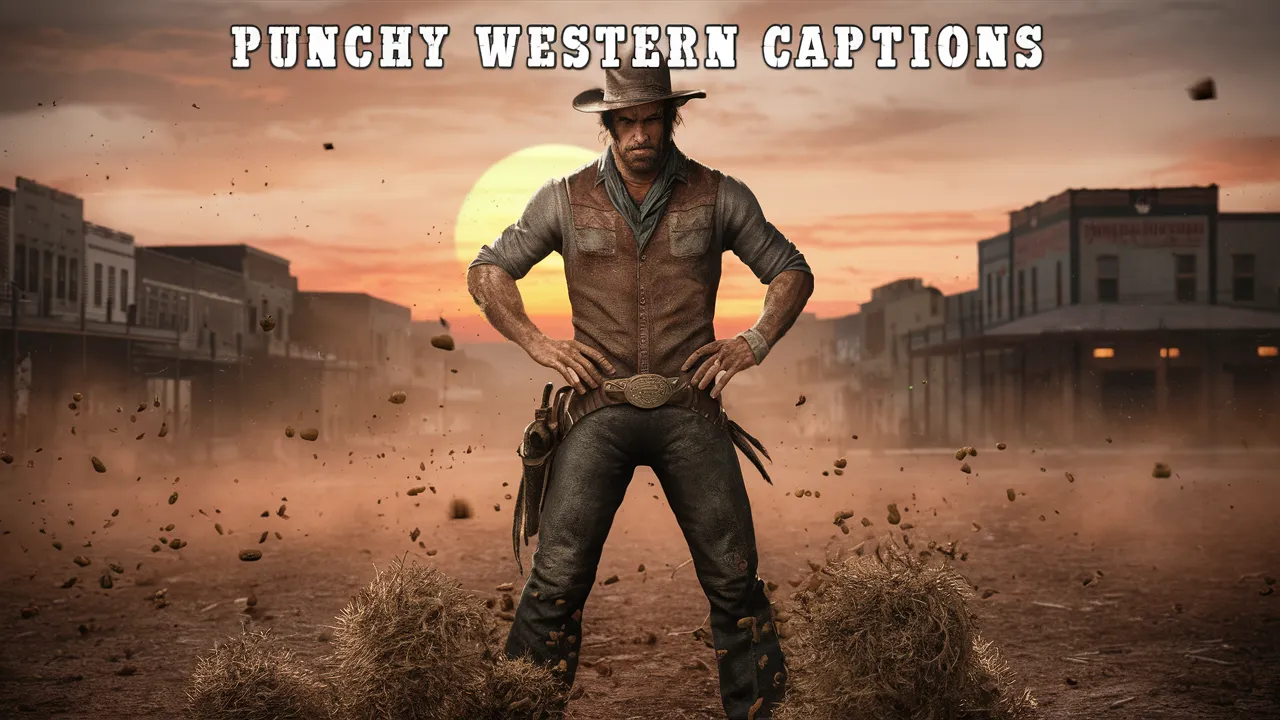Punchy Western Captions