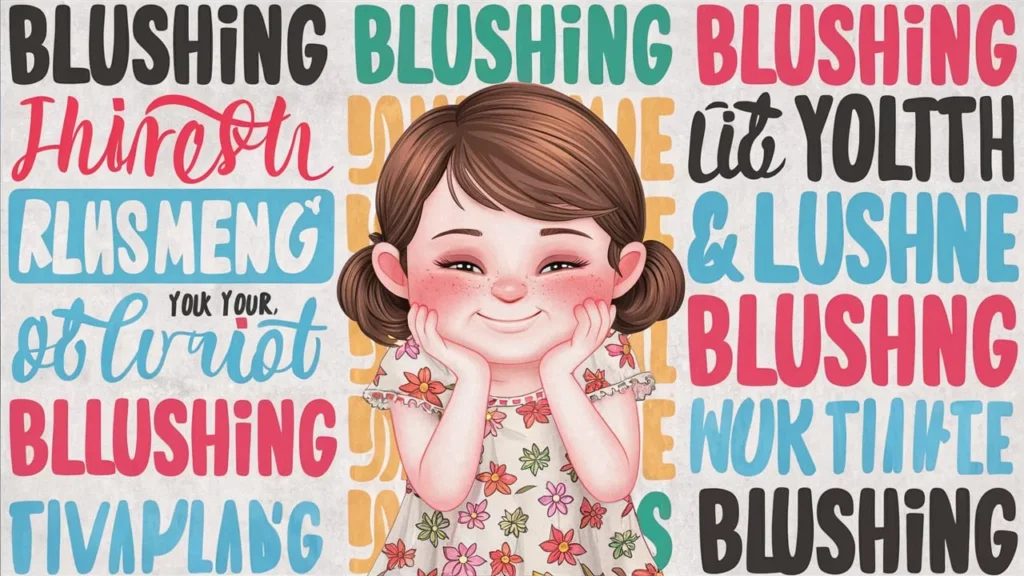 Romantic Blush Captions
