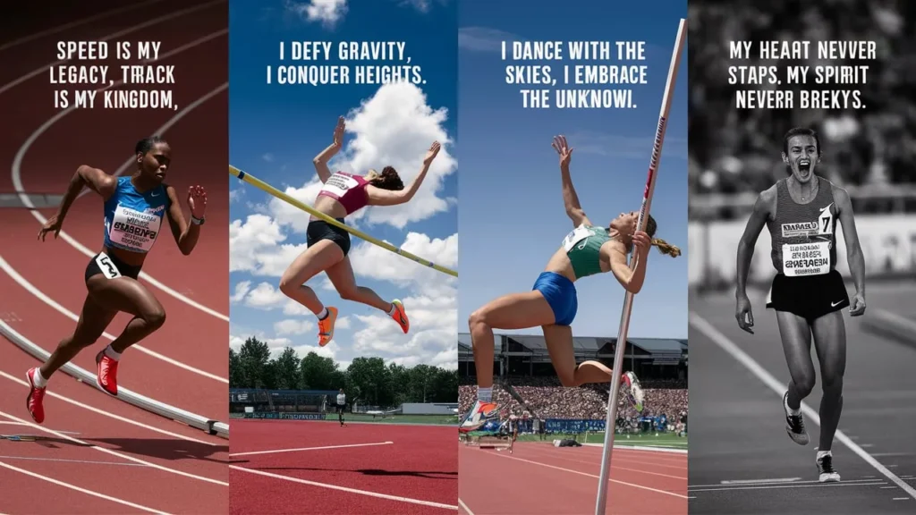 Savage Track And Field Captions