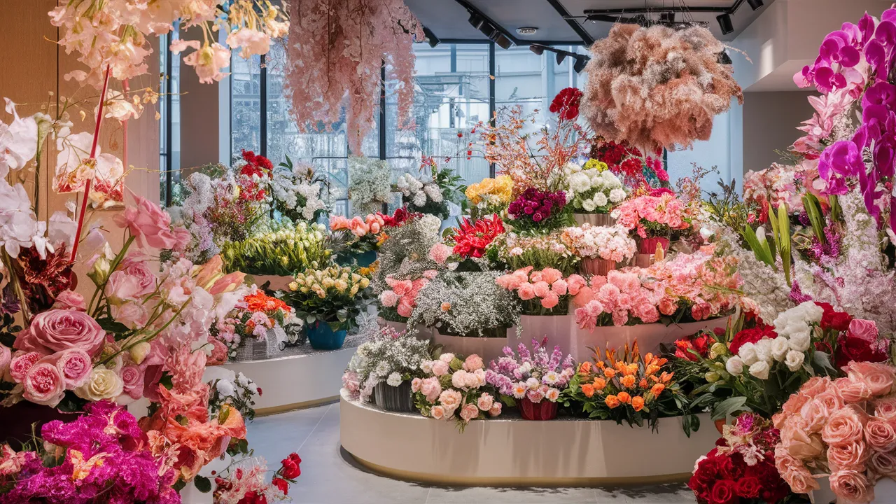 Flower Shop Captions
