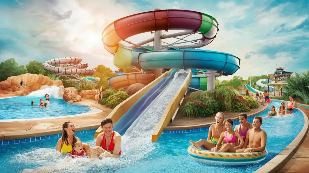 Water Park Captions for Friends