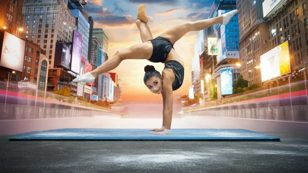 Yoga-Inspired Handstand Captions